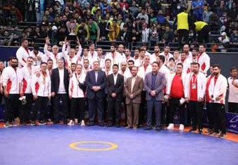 تیم”بانک شهر” ایران قهرمان کشتی آزاد جام باشگاه های جهان شد تیم”بانک شهر” ایران قهرمان کشتی آزاد جام باشگاه های جهان شد