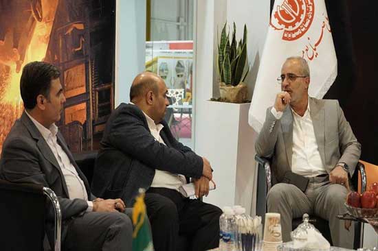 بازدید استاندار کرمان از غرفه شرکت مس در اکسپو ۲۰۲۳ بازدید استاندار کرمان از غرفه شرکت مس در اکسپو ۲۰۲۳