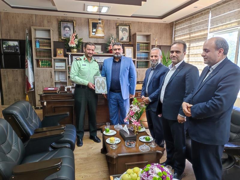 مدیرشعب بانک مسکن در دیدار با فرمانده انتظامی زنجان عنوان کرد: امنیت پایدار؛ زمینه‌ساز توسعه پایدار