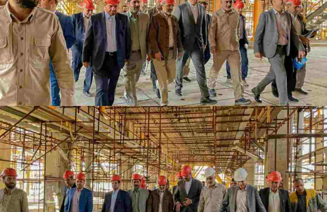 بازدید معاون رئیس جمهور از پتروشیمی گچساران بازدید معاون رئیس جمهور از پتروشیمی گچساران