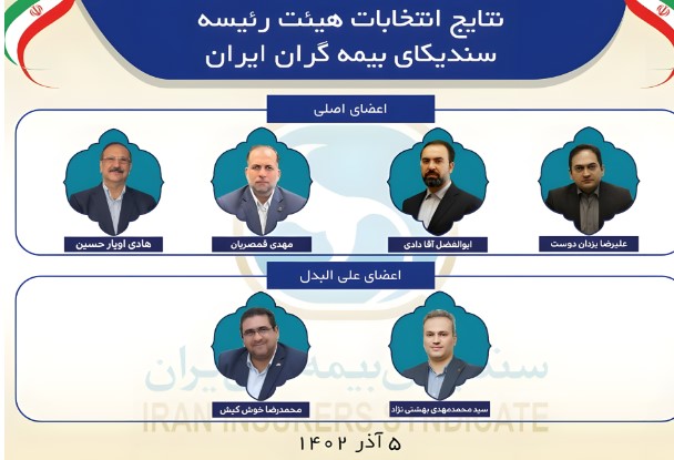 انتخاب مدیرعامل بیمه کوثر به عنوان عضو هیئت رئیسه سندیکای بیمه گران ایران انتخاب مدیرعامل بیمه کوثر به عنوان عضو هیئت رئیسه سندیکای بیمه گران ایران
