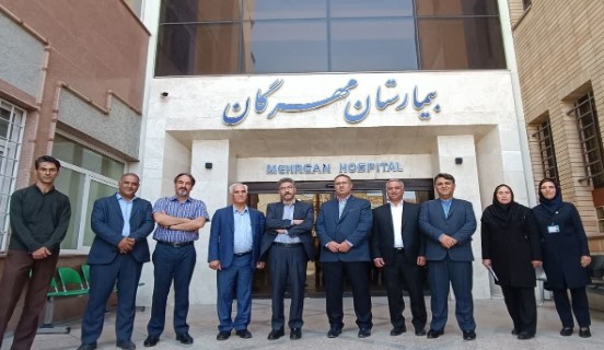 بازدید رئیس هیات مدیره بیمه دانا و هیات همراه از بیمارستان مهرگان کرمان بازدید رئیس هیات مدیره بیمه دانا و هیات همراه از بیمارستان مهرگان کرمان