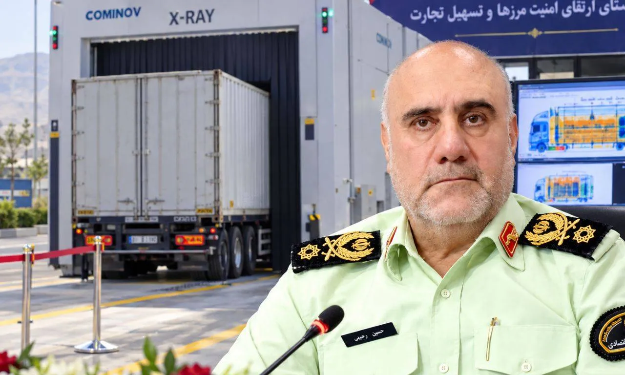 بهره برداری از اولین سامانه آشکار سازی (ایکس ری غیر مانع پلیس امنیت اقتصادی در بوشهر