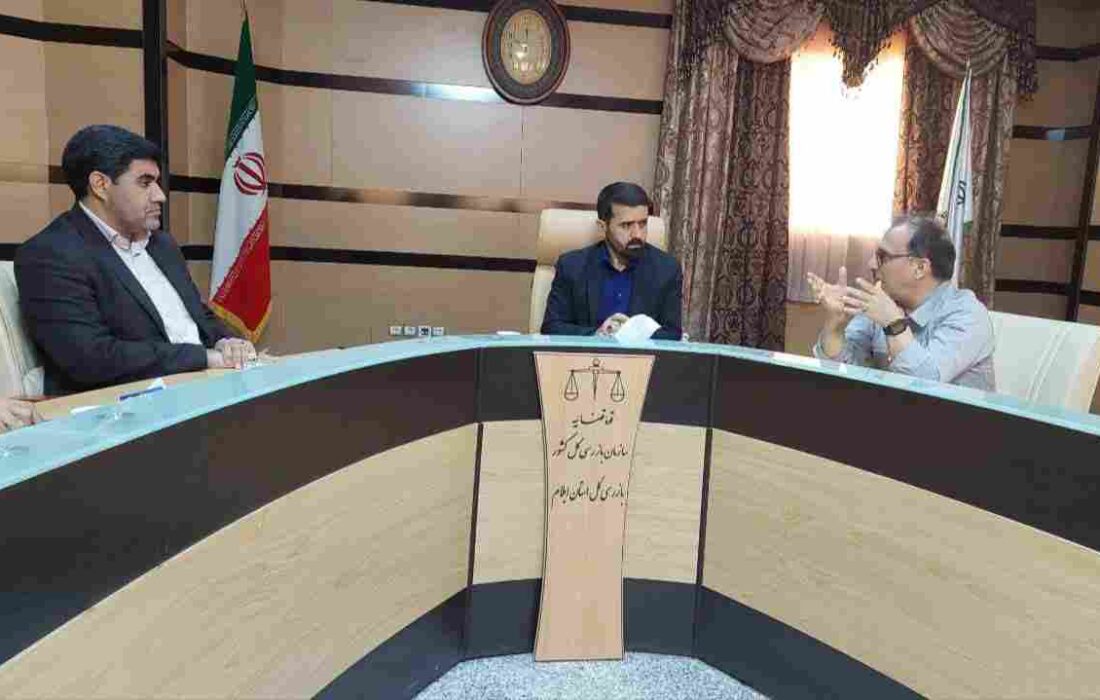 رئیس سازمانی بازرسی استان در دیدار با گرشاسبی: خط قرمز پتروشیمی ایلام تولید باشد رئیس سازمانی بازرسی استان در دیدار با گرشاسبی: خط قرمز پتروشیمی ایلام تولید باشد