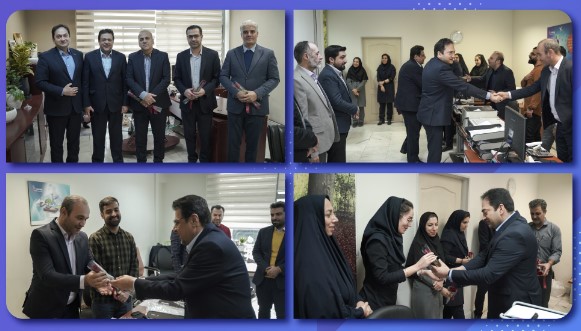 دیدار مدیرعامل و اعضای هیئت مدیره بیمه ملت با کارکنان مدیریت مالی به مناسبت روز حسابدار دیدار مدیرعامل و اعضای هیئت مدیره بیمه ملت با کارکنان مدیریت مالی به مناسبت روز حسابدار