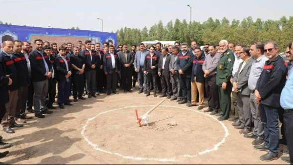 در سالروز آزادسازی خرمشهر، روز پرکار در فولاد اکسین خوزستان: از کلنگ زنی یادمان شهدا و احداث پست برق داخلی تا تامین ورق های فولادی پل عنافچه