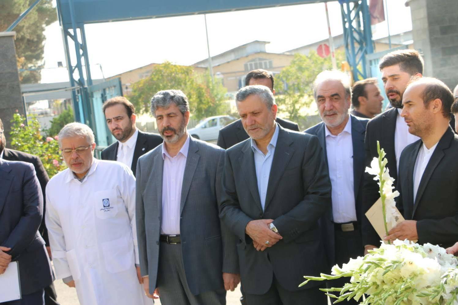 بازدید وزیر تعاون، کار و رفاه اجتماعی از کارخانجات داروپخش بازدید وزیر تعاون، کار و رفاه اجتماعی از کارخانجات داروپخش
