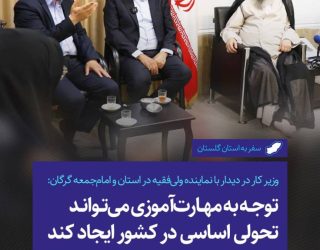 توجه به مهارت‌آموزی می‌تواند تحولی اساسی در کشور ایجاد کند